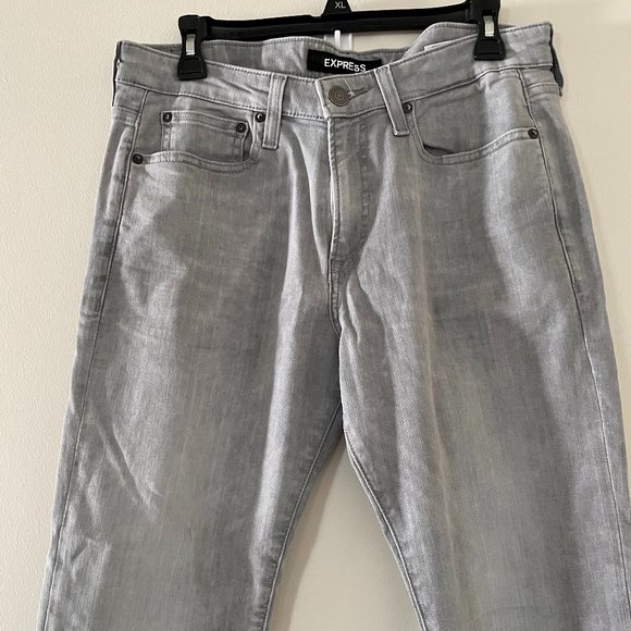 Stretch Material Jeans, Straight leg 5 pocket denim jeans - Picture 6 of 13